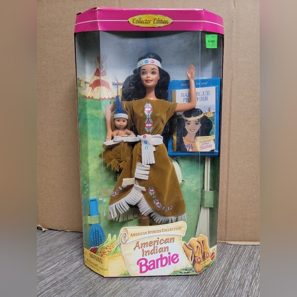 Vintage Indian Barbie American Stories Collection 1995 Collector Edition - 14715 - Picture 1 of 5